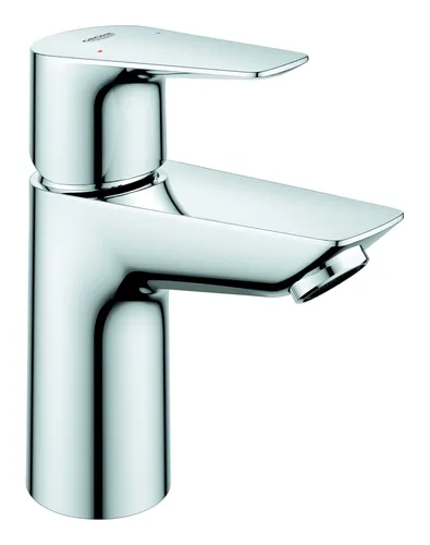 Grohe BauEdge Einhand-Waschtischbatterie S-Size - Chrom - 23330001 - Elegante Waschtischarmatur in Chrom, mit präziser Steuerung und modernem Design für ein stilvolles Badezimmer.