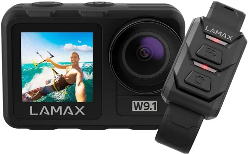 LAMAX W9.1 Action Cam - Hochauflösende Videoaufnahme, ideal für Abenteuer und Outdoor-Aktivitäten