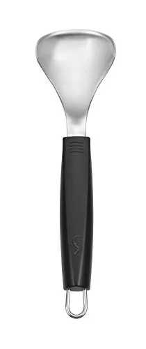 Lurch 230025 Tango Eisschaber aus Edelstahl und Kunststoff, 21 cm, Schwarz