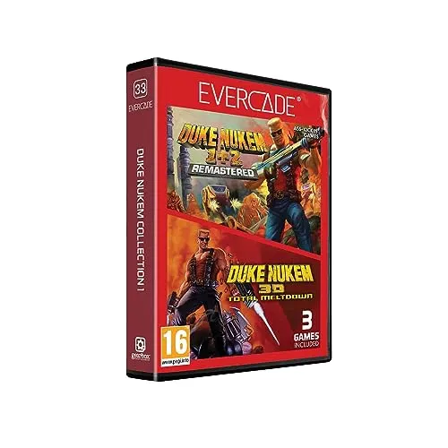 Duke Nukem Collection 1 - Evercade - Retro Games für Nostalgiker, mit klassischen Duke Nukem Titeln für ein unvergessliches Spielerlebnis.