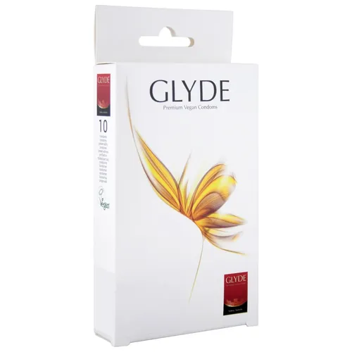 Glyde Premium Vegane Kondome - Supermax - Große Kondome 60mm 10