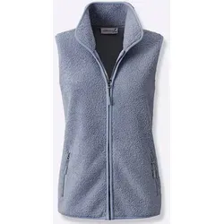 Witt Fleeceweste Fleece-Weste Länge ca. 66 cm blau 46