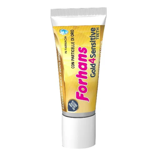 Forhans Gold4Sensitive Zahncreme mit aufhellender Wirkung