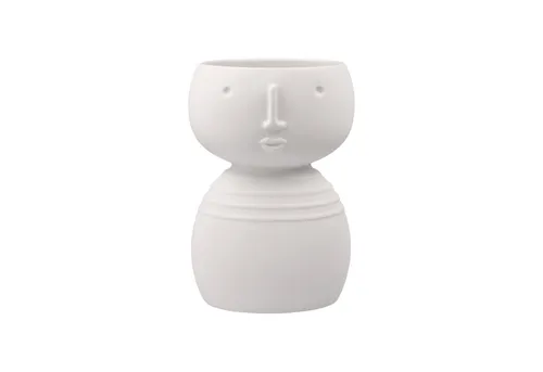 Goebel Dekovase Vultus - Weiße Gesichtsvase - Dekovase, aus hochwertigem Porzellan mit elegantem, zeitlosem Design - ideal für stilvolle Wohnkonzepte.