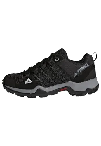adidas Terrex AX2R Kinder Wanderschuhe schwarz - Wanderschuhe für Kinder mit niedrigem Schnitt, optimaler Dämpfung durch EVA-Zwischensohle und Traxion Außensohle für besten Grip auf jedem Terrain.