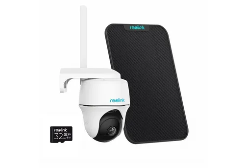 Reolink Go PT Plus Überwachungskamera mit Solarpanel 4MP - Die Reolink Go PT Plus ist eine kabellose 4G-Überwachungskamera mit Solarpanel, ideal für den Außenbereich. Mit 355° Schwenk- und 140° Neigefunktion bietet sie umfassende Überwachung ohne WLAN. Perfekt für abgelegene Orte!