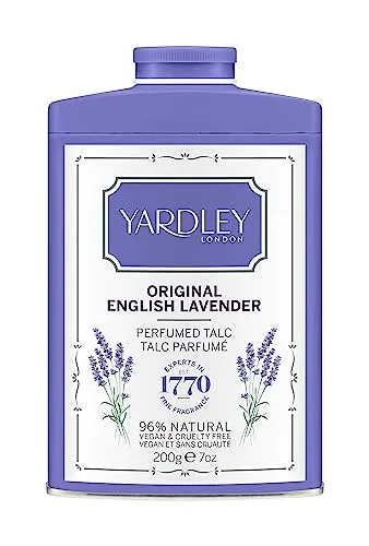 Yardley Of London Original Englischer Lavendel-Talk, 200 g von Yardley