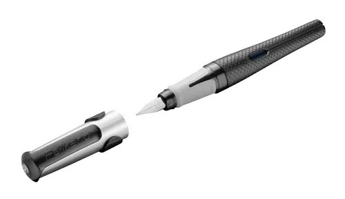 Füller Füllhalter Pelikan Pelikano Dark Legend Feder M Rechtshänder