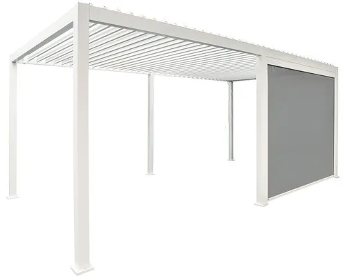Sonnenrollo Mirador für 400 cm Seite weiß