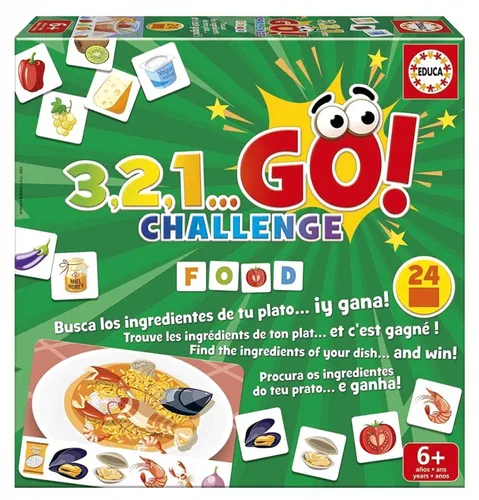 Game 3, 2, 1... Go! (Eating Challenge) Educa 8412668193925