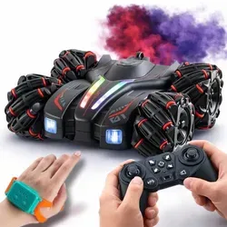 GOLDSTERN-TECH RC-Auto mit 360° Stunt-Funktion und Fernbedienung
