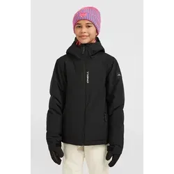 O'Neill Kinder Ski- und Snowboardjacke Schwarz, Größe 140 - Wasserabweisende Kinder Ski- und Snowboardjacke von O'Neill, Größe 140 - ideal für kalte Tage, mit recyceltem Polyester und verstellbarem Schneefang.