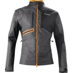 Acerbis Jacke Enduro One Schwarz/Orange L - Schutzjacken, bietet optimalen Schutz und Komfort für Enduro-Fahrer bei allen Wetterbedingungen.