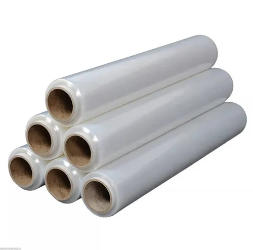 Paket.ag Stretchfolie Transparent 6 Rollen 500 mm - Sonstige Verpackungen – 6 Rollen hochwertige Stretchfolie, 20 μ, ideal für Palettensicherung und Schutz während Transport. Hohe Reißfestigkeit und umweltfreundlich.