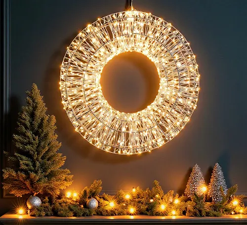 LED Leuchtkranz 800 LED 50 cm von Arnusa