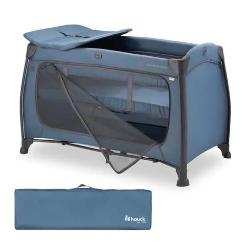 Hauck Play N Relax Center Dark Blue Reisebett in blau von hauck