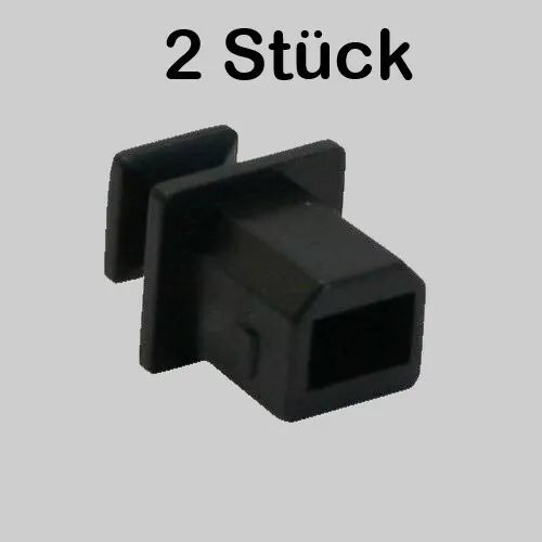 ➡️ im SET: 2 Stück Schutzkappe (Staub-Schmutz-Feuchtigkeit) für USB-B Buchse