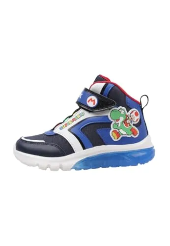 GEOX Klett CIBERDRON High-Tech Sneakers für Kinder, Blau von Geox