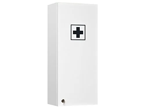 möbelando Medizinschrank Arzneischrank Medikamentenschrank Hausapotheke Badmöbel Adan I 30 cm