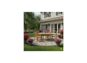 Prestige Home Gartenstuhl mit Armlehnen aus FSC-Akazienholz