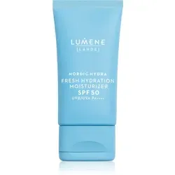 Lumene Nordic Hydra [LÄHDE] Fresh Hydration Schutzcreme SPF 50 - Medizinische Körperpflege mit intensivem UV-Schutz und Hyaluronsäure für hydratisierte, geschützte und geschmeidige Haut – ideal für tägliche Anwendung.