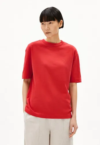 Armedangels TARJAA T-Shirt (Loose Fit) - T-Shirts aus Bio- und recycelter Baumwolle, lässige Passform und individuelle Logo-Strickerei für optimalen Komfort und vielseitige Kombinationsmöglichkeiten.