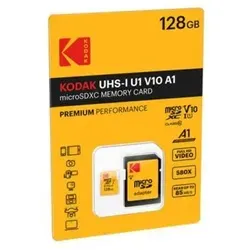 EMTEC Kodak - Flash-Speicherkarte (microSDXC-an-SD-Adapter inbegriffen)