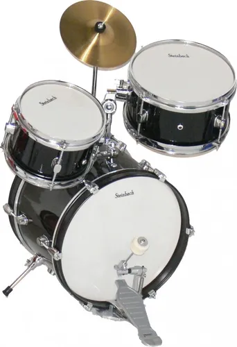 Steinbach Kinderschlagzeug 14 Zoll schwarz Altersempfehlung ca. 2-7 Jahre
