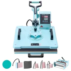VEVOR Hitzepresse 8 in 1 30x38cm von Vevor