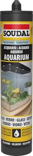 SOUDAL Transparentes Silikon für Aquarien 300 ml