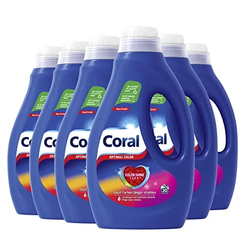 Produktbild Coral Flüssigwaschmittel Optimal Color 20WL