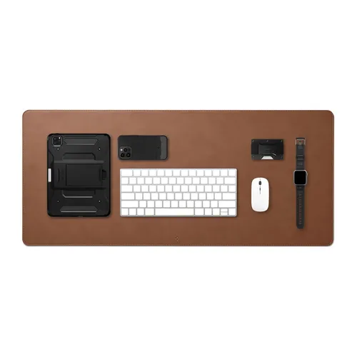 Öko-Leder Schreibtischmatte von Spigen