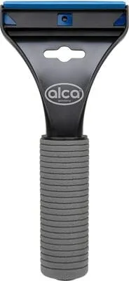 Alca IceCompact Eiskratzer mit weichem Griff, schwarz/blau