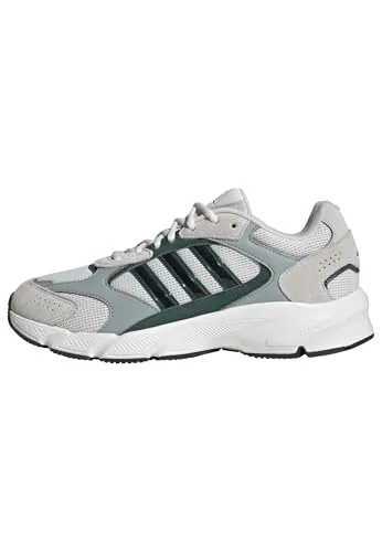 adidas Herren CRAZYCHAOS 2000 Schuhe - Modische Sneakers in Weiß und Schwarz mit regulärer Passform. Bequem dank Cloudfoam-Technologie und ideal für den Alltag. Stylisches Mesh-Obermaterial mit Wildleder- und Synthetik-Overlays.