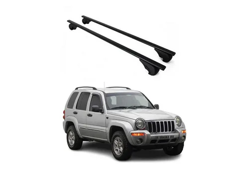 OMAC Dachträger für Jeep Cherokee KJ 2002-2007 - Dachgepäckträger aus hochwertigem Metall, abnehmbar, wasserdicht und ideal für vielseitige Transporte. Perfekt für Outdoor-Abenteuer und einfache Montage.