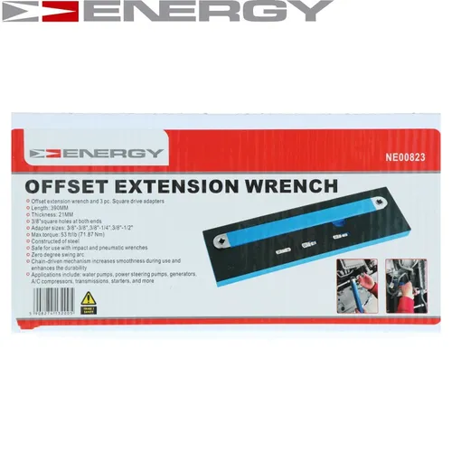 Für ENERGY-NARZ�DZIA WARSZTATOWE NE00823 GEAR EXTENSION WRENCH