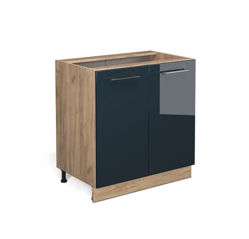 Vicco Spülenunterschrank Fame-Line in blau von Vicco