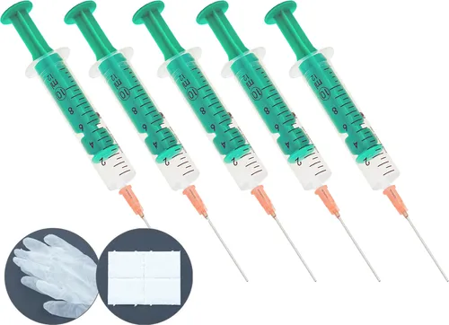 Refill Spritzen Set 10ml mit Zubehör für Hobby und Heimwerk