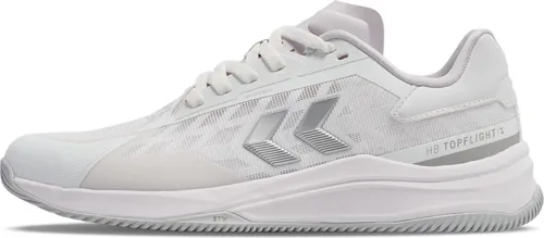 hummel Hallen-Indoorschuhe HB Topflight Pro - Handball Schuhe für Herren, Größe 43 (US 10) - Badmintonschuhe Herren, entwickelt für intensiven Hallensport mit abriebfester Gummisohle für optimalen Grip und TPU-Obermaterial für Langlebigkeit und Komfort.