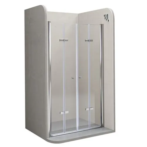 MOG Duschtür Falttür 128-132 cm von Moments of Glass