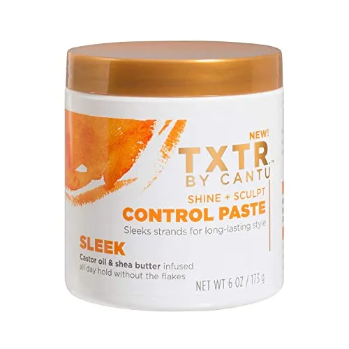 Cantu TXTR Oil Shine + Sculpt Sleek Control Paste 173g
