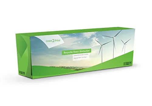 Green2Print Toner schwarz 1100 Seiten für HP LaserJet - Umweltfreundlicher Recycling Toner schwarz für HP W1350A, 135A mit einer Ergiebigkeit von 1100 Seiten, ideal für effizientes Drucken in Büros.