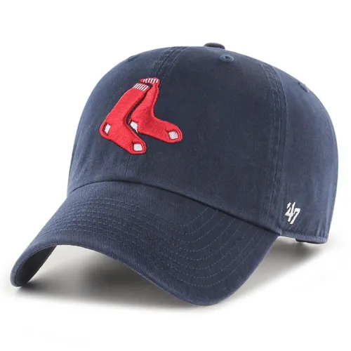 Brand Relaxed Fit Cap - MLB CLEAN UP Boston Red Sox navy 47