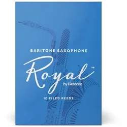 Royal Blätter für Baritonsaxophon Stärke 3.5 – 10 Stück - Blätter für Holzblasinstrumente mit 