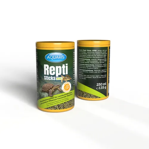 AQUARIS Repti Sticks Herbi 250 ml