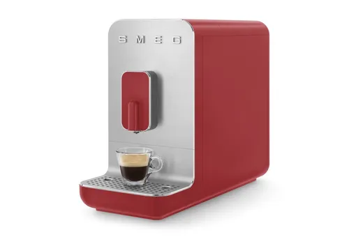 Smeg BCC01RDMEU Kaffeevollautomat 1350 W in Rot von Smeg