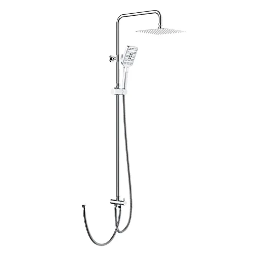 Rainsworth Duschsystem ohne Armatur Chrom