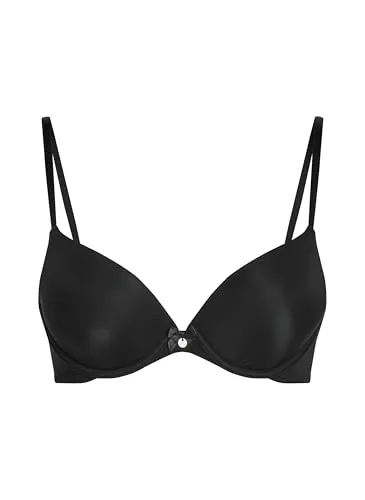 Hunkemöller Vorgeformter Bügel-BH Plunge - Black - 85E - Der perfekte BH für jeden Anlass! Mit verstellbaren Trägern und einem schmeichelhaften V-Ausschnitt bietet er optimalen Tragekomfort. Ideal für enge Oberteile und in großen Cup-Größen erhältlich.
