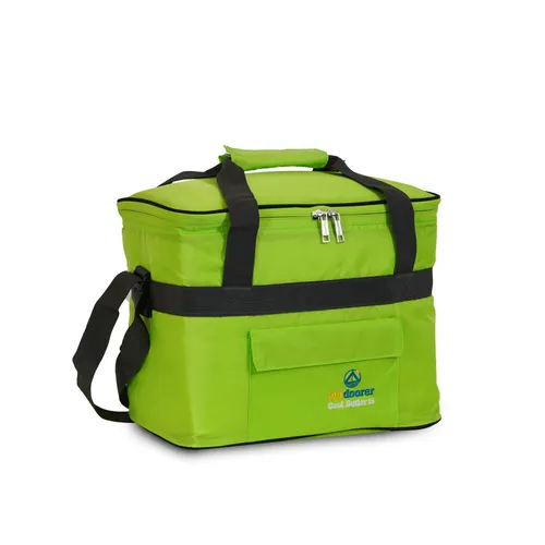 Faltbare kleine Kühltasche 15 Liter – Isoliertasche klein & grün Cool Butler 15