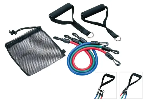 Verstellbarer Gummi-Expander – 3 im Set, 48 cm